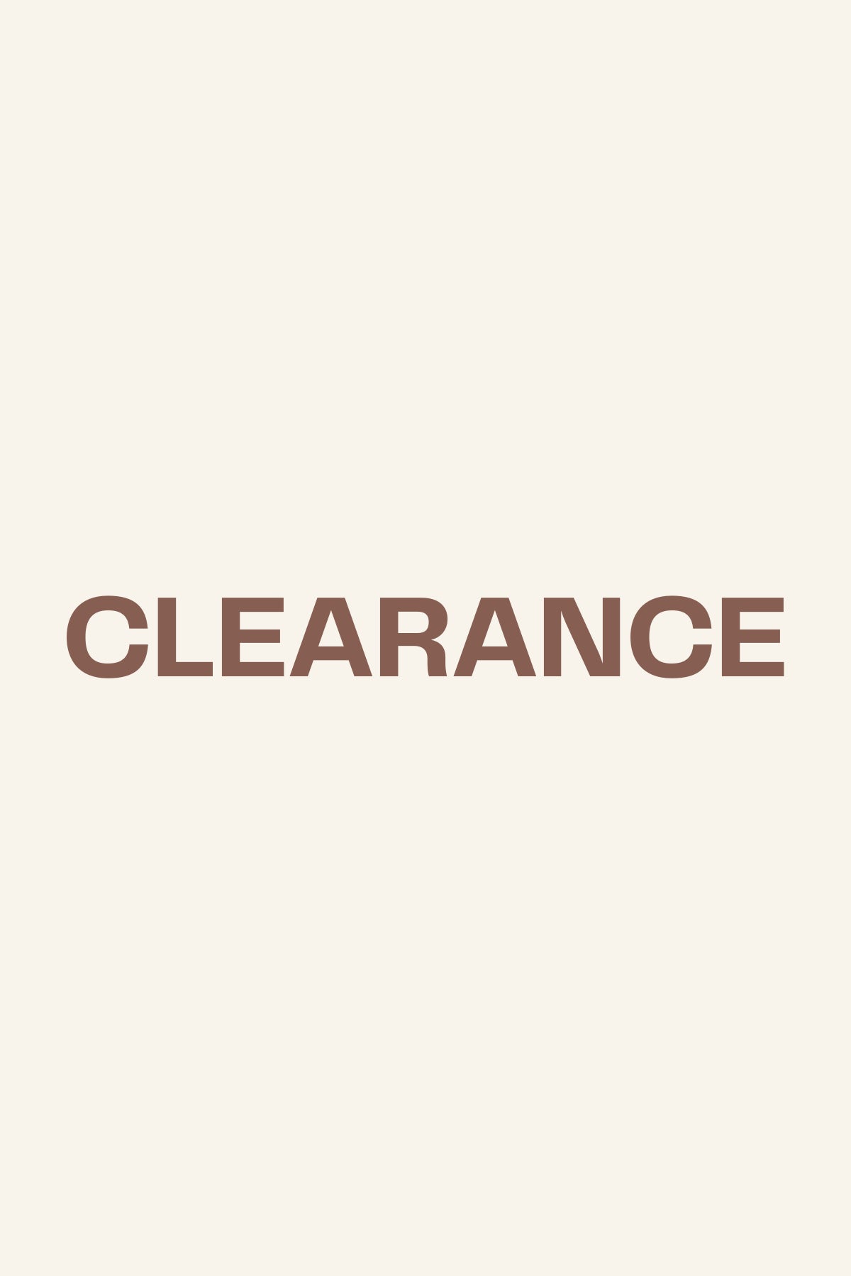 Clearance