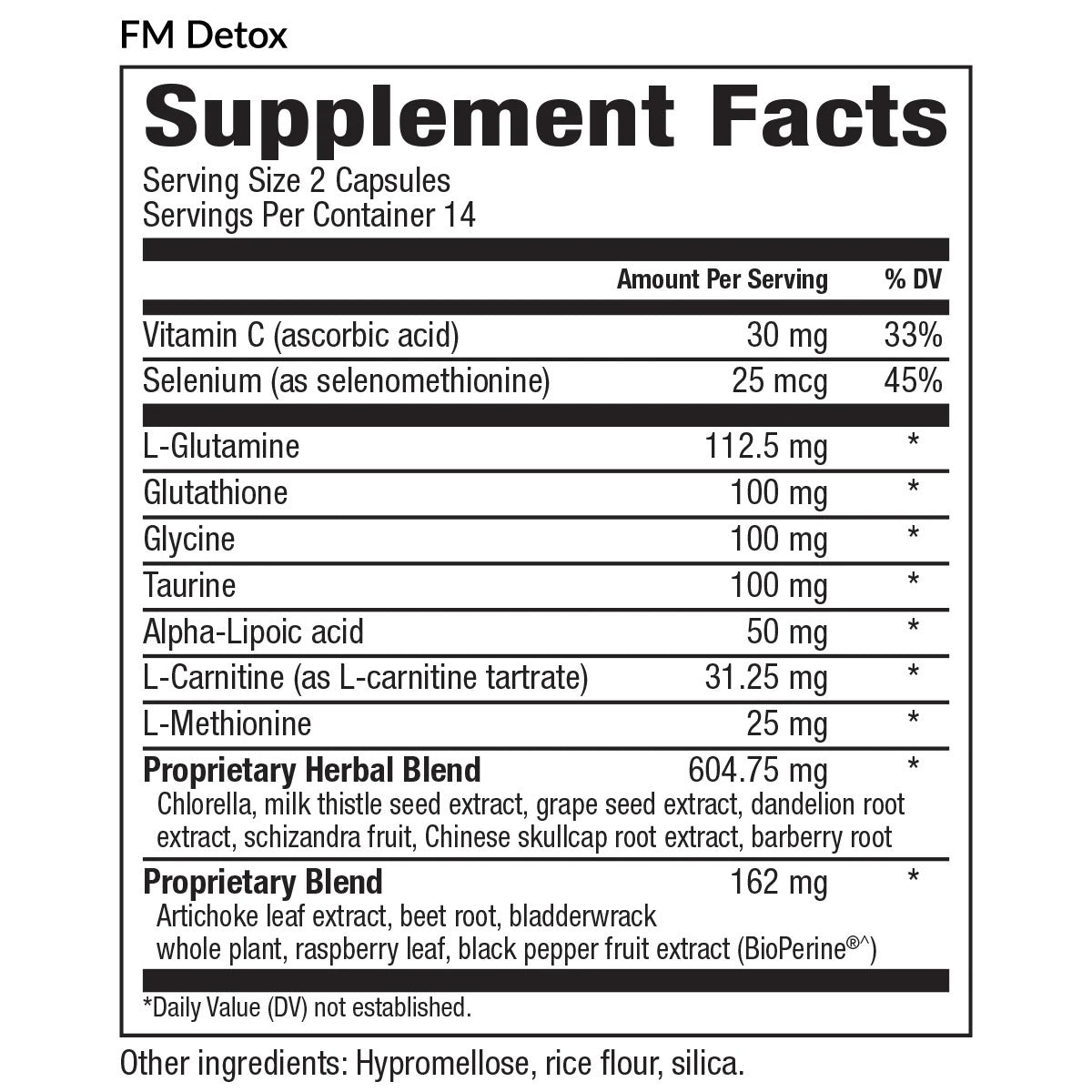 7 Day Detox (Pills Only)