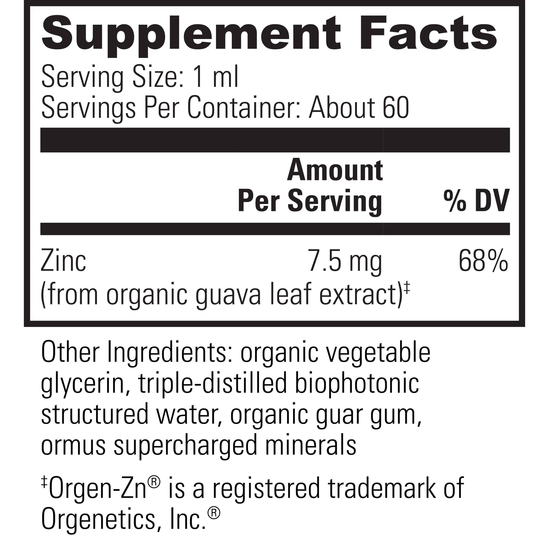 Zinc